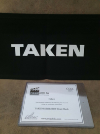 Taken Producer Matthew Gross Original Production Used Chair Back
