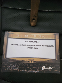 The Smurfs 2 Original Production Used Garagamel Big Potion Stew Ladel Movie Prop