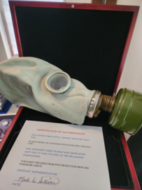 The Tortured Original Screen Used Gas Mask from the Producers of SAW Movie Prop
