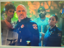 Apple TV Truth Be Told 2019 Original Screen Used CSU Police Shirt Movie Prop
