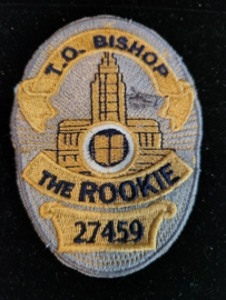 The Rookie 2018 Original Cast and Crew Talia Bishop Gift Patch Prop
