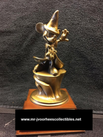 Walt Disney Mickey Mouse Fantasia 15 Year Employee Bronze Service Award Statue