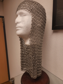 Mel Gibson Braveheart (1995) Original Production Used Chainmail Hood Prop