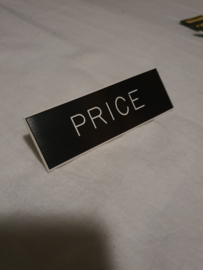Battlestar Galatica Original Screen Used Captain Price Tag Prop