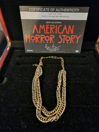 AHS American Horror Story Hotel Original Screen Used Lady Gaga Chain Choker Prop