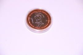 Walt Disney Donald Duck 50 Year Celebration TV Toys Dutch Coin
