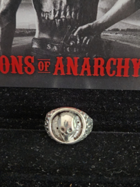 Sons of Anarchy SOA Original Screen Used Clay Small Reaper Ring Movie Prop