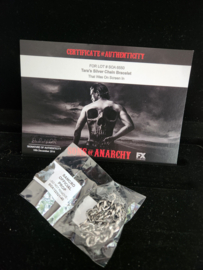 Sons of Anarchy SOA Original Screen Used Tara Silver Chain Bracelet Movie Prop