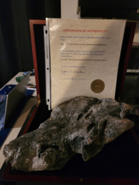 Slither 2006 Original Screen Used Long Piece of Gray Meteor Shell Movie Prop