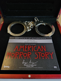 American Horror Story Hotel Original Screen Used Countess Handcuffs Movie Prop