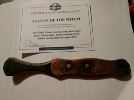 Season of the Witch Original Screen Used Monk Knife Movie Prop