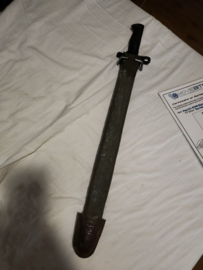 HBO The Pacific Original Screen Used M1905 Bayonet and Scabbard Movie Prop