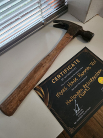 Halloween Resurrection Original Production Used Myers House Hammer Tool Prop