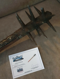 Doomsday Original Screen Used Spiked Club Weapon Movie Prop