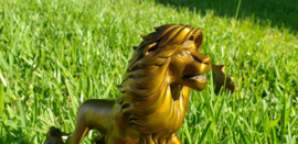 Walt Disney The Lion King Simba 20 Year Employee Bronze Service Award Statue