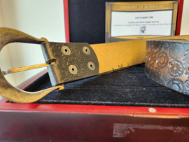 Gangs of New York Original Production Used Leonardo DiCaprio Belt Movie Prop