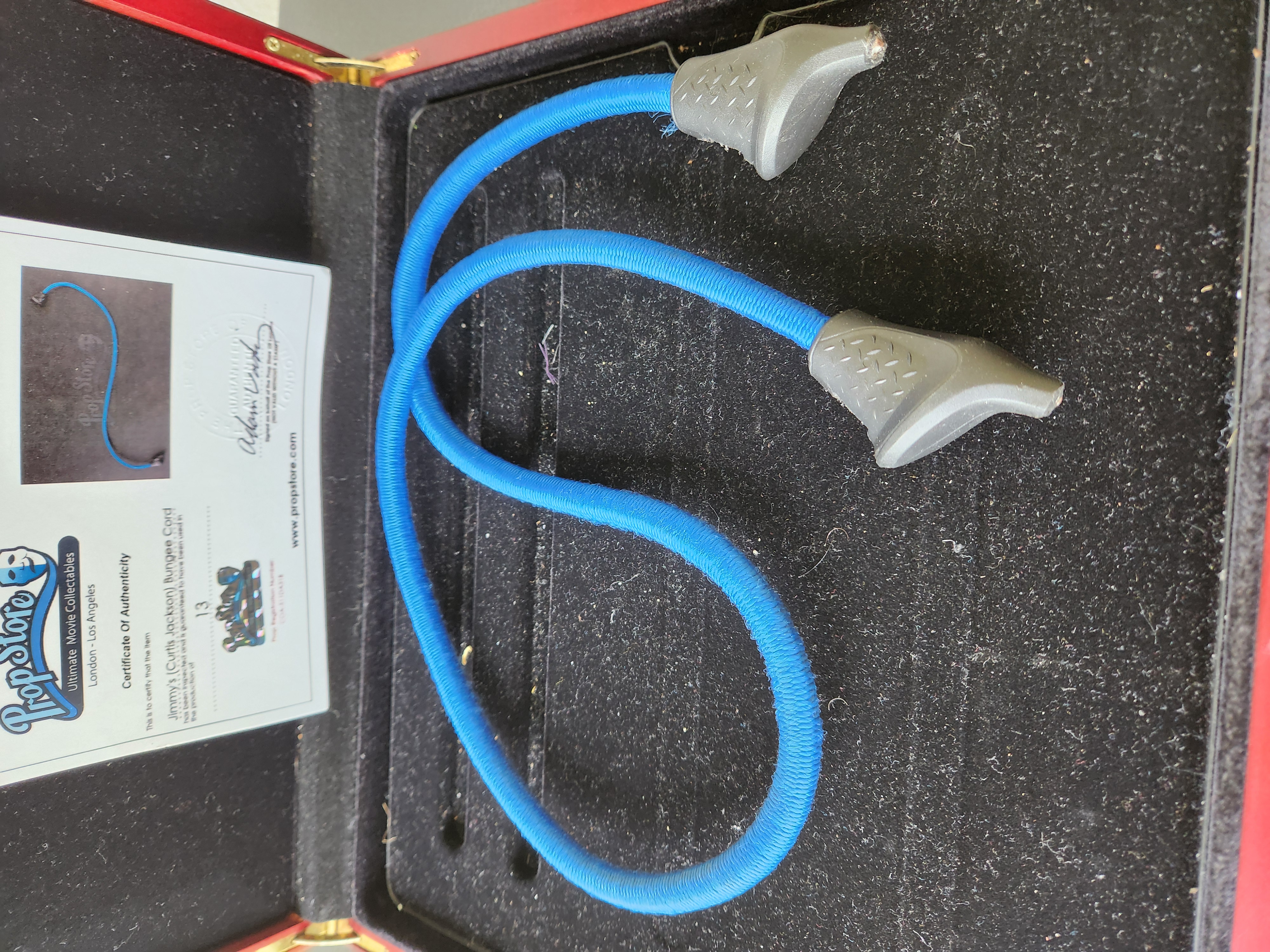 Jason Statham Thirteen 13 (2010) Original Screen Used Jimmy Bungee Kill Cord Prop