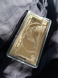 Walt Disney Scrooge McDuck $10 Sport of Tycoons Gold LE of 150 Bar