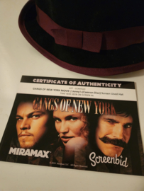 Gangs of New York 2002 Original Screen Used Jenny Cameron Diaz Hat Movie Prop