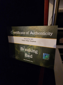 Breaking Bad Original Production Used Walter White Phone Booth Telephone Prop