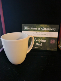 Breaking Bad Original Production Used Walter White Coffee Mug Movie Prop