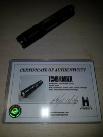 Tomb Raider Original Screen Used Lieutentant Flashlight Prop