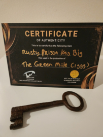 Stephen King The Green Mile 1999 Original Production Used Big Prison Key Prop