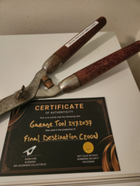 Final Destination 2000 Original Production Used Garage Tool Movie Prop