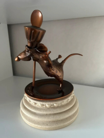 Walt Disney Ratatouille Bronze Colour Figurine Statue