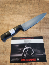 Sons of Anarchy SOA Original Screen Used Bobby Kitchen Knife Movie Prop