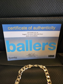 Dwayne The Rock Johnson HBO Ballers Original Screen Used Faux Gold Necklace Prop