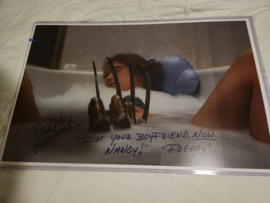 Nightmare on Elm Street Original Freddy Krueger Hand Written Signed Nancy Piece