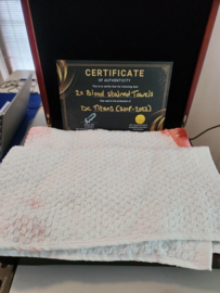 DC Universe Titans Original Screen Used Bloody Towels Movie Prop
