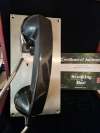 Breaking Bad Original Production Used Walter White Phone Booth Telephone Prop