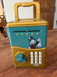 Walt Disney Scrooge McDuck with First Cent Vintage Electric Vault