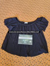 Breaking Bad Original Screen Used and Worn Lydia Black Shirt Movie Prop