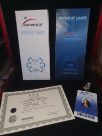 The Space Between US NASA Badge From S. Delap Movie Prop Set