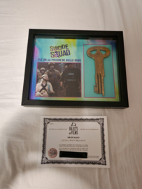 DC Universe Suicide Squad Original Production Used Prison Key Movie Prop