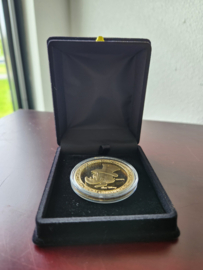 Walt Disney Scrooge McDuck 24K Gold Plate First Euro Sample Coin