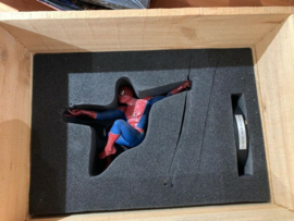 Marvel Spiderman French DVD Collectors Edition with LE Statue