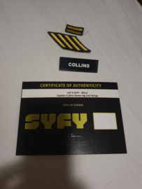 Battlestar Galatica Original Screen Used Captain Collins Props