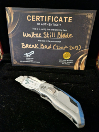 Breaking Bad Original Production Used Walter White Still Blade Movie Prop