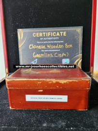 Steven Spielberg Gremlins (1984) Original Production Used Wooden Box Movie Prop