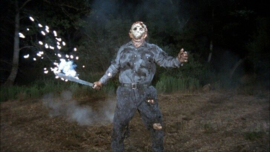 Friday the 13th Jason Goes to Hell Original Screen Used Ski Prop
