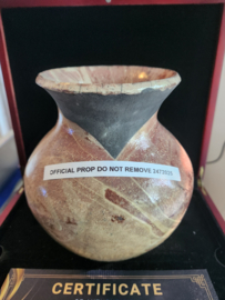 Tomb Raider 2001 Lara Croft Original Production Used Flower Pot Movie Prop
