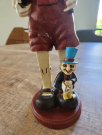 Pinocchio Standing Old Vintage Figurine Statue