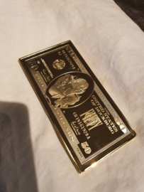 Walt Disney Scrooge McDuck $50 Hard Life Gold LE of 150 Money Bin Bar