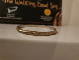 The Walking Dead Original Production Used Daryl Scavenged Silver Bracelet Prop