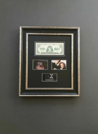 The X Files S03 Hell Money Note Original Screen Used Prop Framed