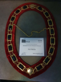 The Order Original Screen Used Big President Necklace Movie Prop